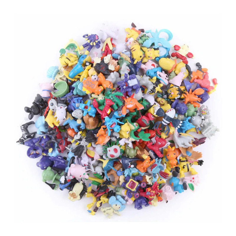 Pokémon Mini Figures - Pack of 24 Pieces  - مجسمات